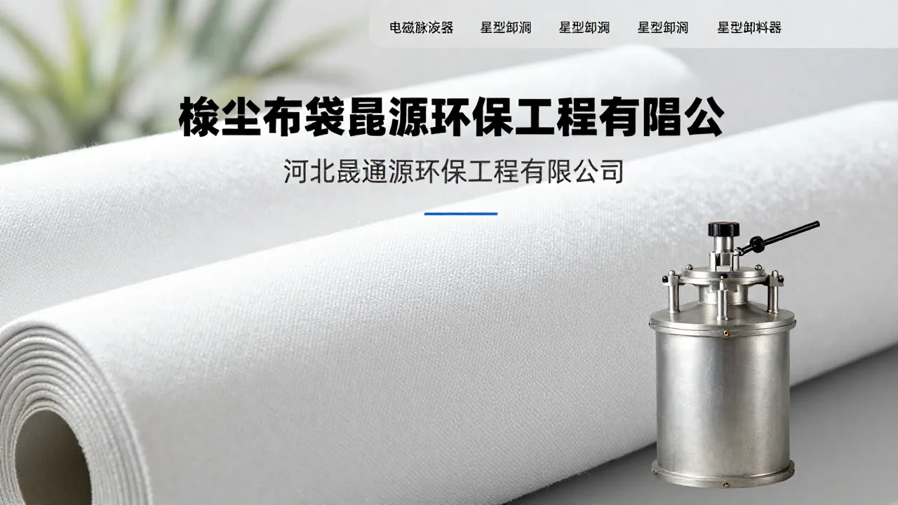 除尘布袋 首页主视觉